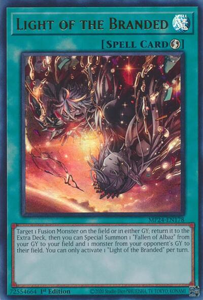 Light of the Branded (Ultra Rare) [MP24-EN178-UR]