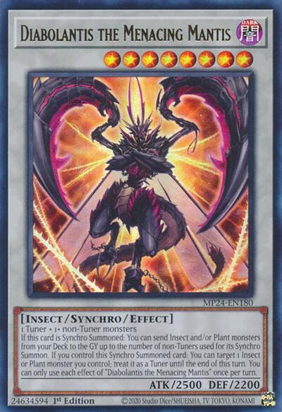 Diabolantis the Menacing Mantis (Ultra Rare) [MP24-EN180-UR]