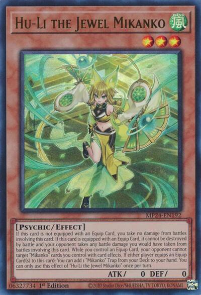 Hu-Li the Jewel Mikanko (Ultra Rare) [MP24-EN192-UR]