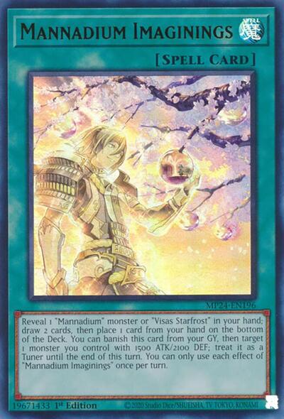 Mannadium Imaginings (Ultra Rare) [MP24-EN196-UR]