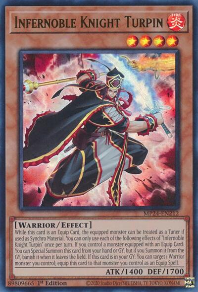 Infernoble Knight Turpin (Ultra Rare) [MP24-EN212-UR]