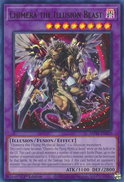 Chimera the Illusion Beast (Ultra Rare) [MP24-EN219-UR]