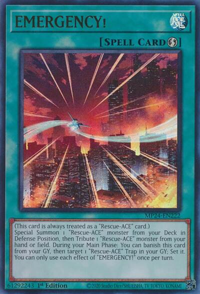 EMERGENCY! (Ultra Rare) [MP24-EN222-UR]