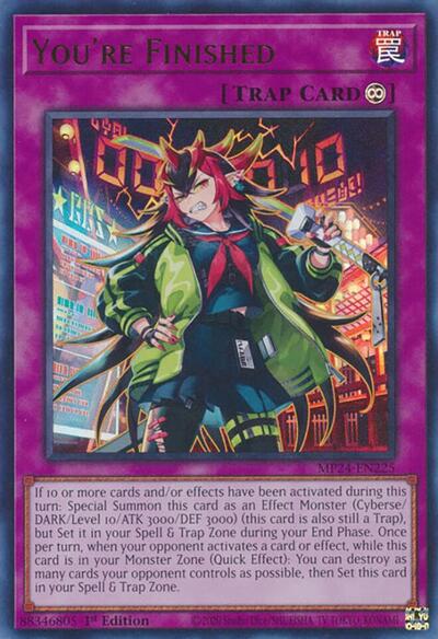 You're Finished (Ultra Rare) [MP24-EN225-UR]