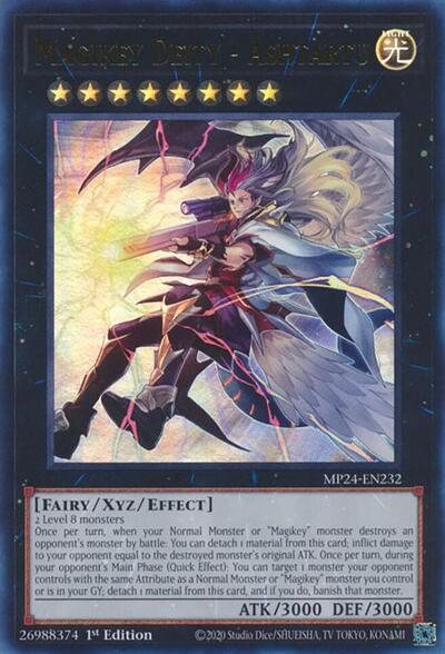 Magikey Deity - Ashtartu (Ultra Rare) [MP24-EN232-UR]