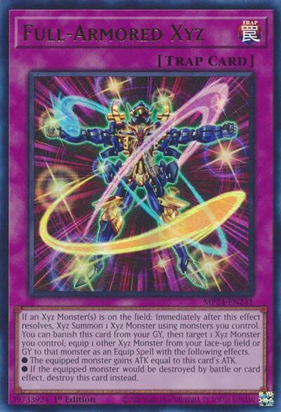 Full-Armored Xyz (Ultra Rare) [MP24-EN241-UR]