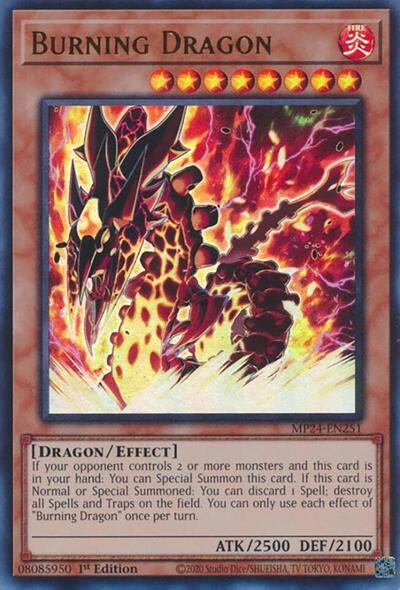 Burning Dragon (Ultra Rare) [MP24-EN251-UR]