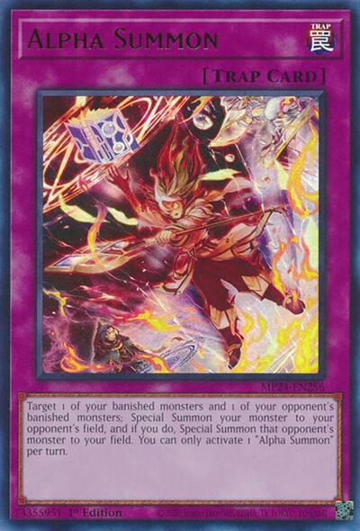 Alpha Summon (Ultra Rare) [MP24-EN256-UR]