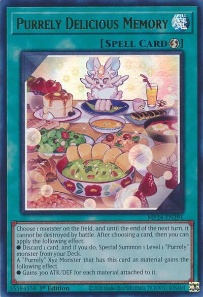 Purrely Delicious Memory (Ultra Rare) [MP24-EN291-UR]