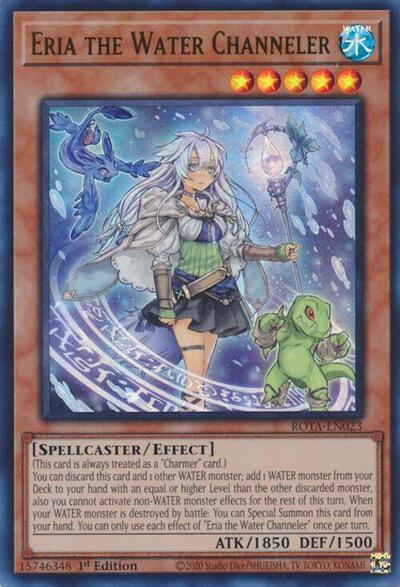 Eria the Water Channeler (Ultra Rare) [ROTA-EN023-UR]