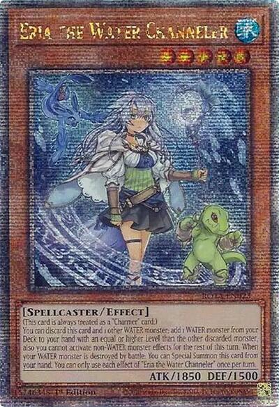 Eria the Water Channeler (Quarter Century Secret Rare) [ROTA-EN023-QCSR]