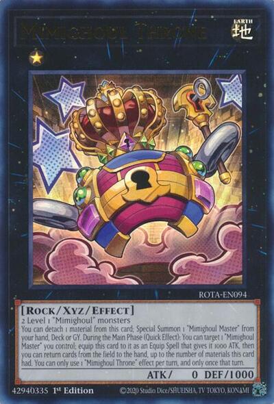 Mimighoul Throne (Ultra Rare) [ROTA-EN094-UR]