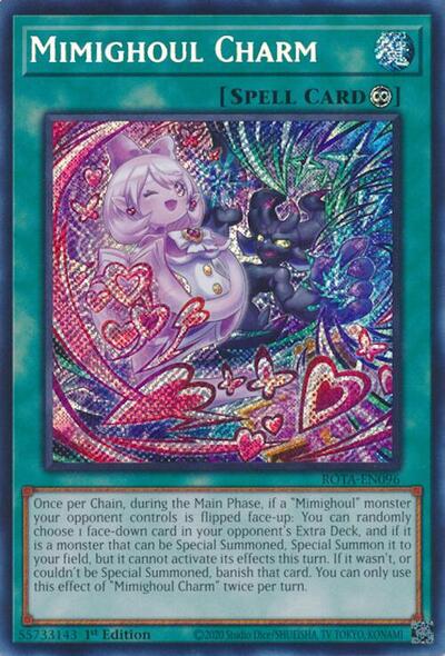 Mimighoul Charm (Secret Rare) [ROTA-EN096-SeR]