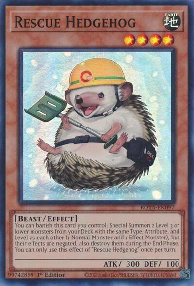 Rescue Hedgehog (Super Rare) [ROTA-EN097-SuR]