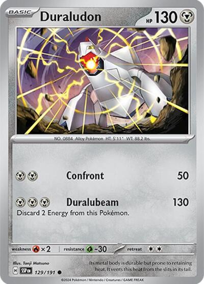 Duraludon - 129/191 (Common) [SSP-129-C]