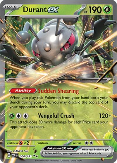 Durant ex - 004/191 (Double Rare) [SSP-004-DR]