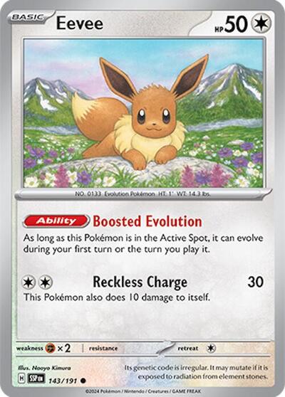 Eevee - 143/191 (Common) [SSP-143-C]