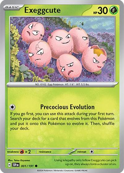 Exeggcute - 001/191 (Common) [SSP-001-C]