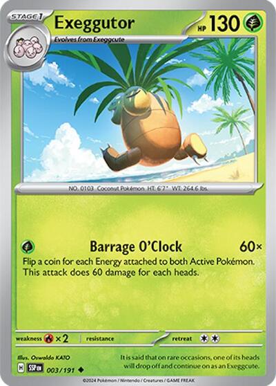 Exeggutor - 003/191 (Uncommon) [SSP-003-U]