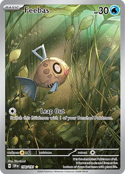 Feebas - 198/191 (Illustration Rare) [SSP-198-IR]