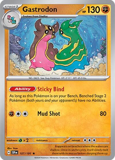 Gastrodon - 107/191 (Rare) [SSP-107-R]