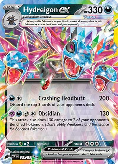 Hydreigon ex - 119/191 (Double Rare) [SSP-119-DR]