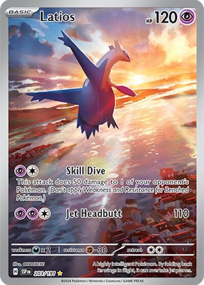 Latios - 203/191 (Illustration Rare) [SSP-203-IR]