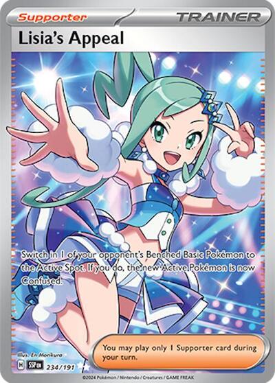 Lisia's Appeal - 234/191 (Ultra Rare) [SSP-234-UR]