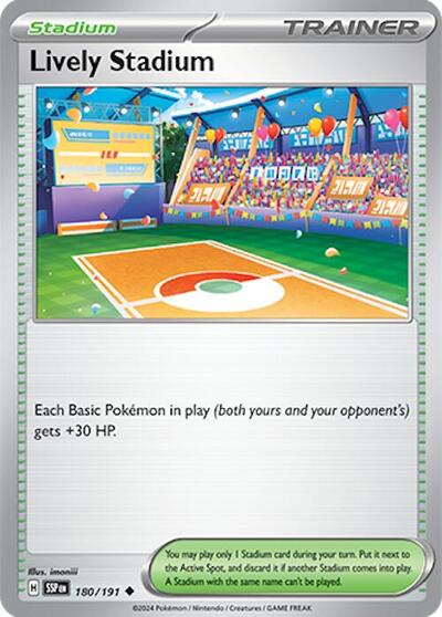 Lively Stadium - 180/191 (Uncommon) [SSP-180-U]