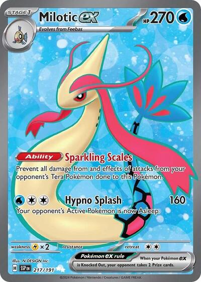 Milotic ex - 217/191 (Ultra Rare) [SSP-217-UR]