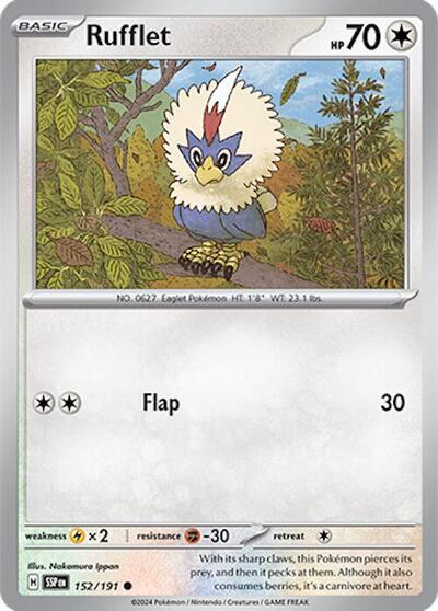 Rufflet - 152/191 (Common) [SSP-152-C]