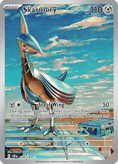 Skarmory - 209/191 (Illustration Rare) [SSP-209-IR]