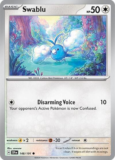 Swablu - 148/191 (Common) [SSP-148-C]