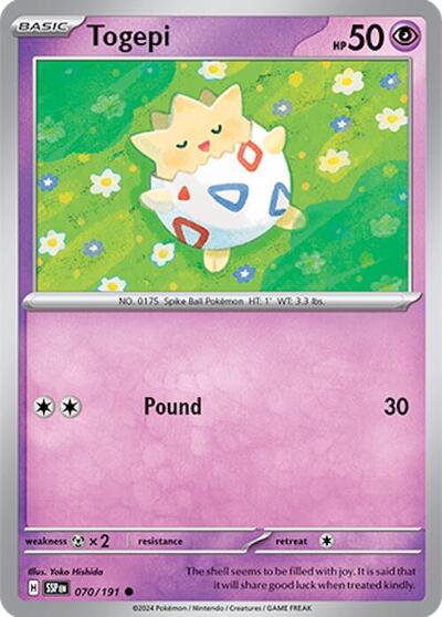 Togepi - 070/191 (Common) [SSP-070-C]