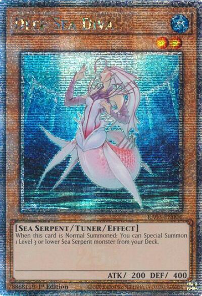 Deep Sea Diva (Quarter Century Secret Rare) [RA03-EN004-QCSR]