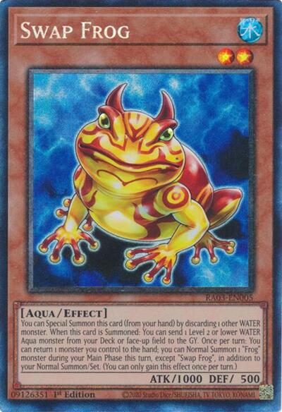 Swap Frog (Prismatic Collector's Rare) [RA03-EN005-PCR]