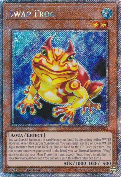 Swap Frog (Platinum Secret Rare) [RA03-EN005-PlSR]