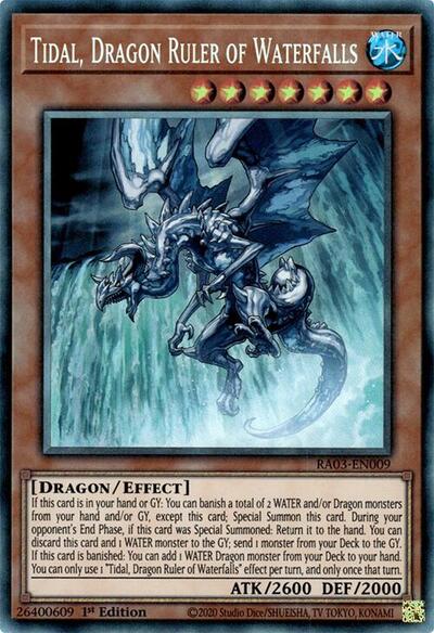 Tidal, Dragon Ruler of Waterfalls (Prismatic Collector's Rare) [RA03-EN009-PCR]