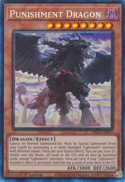 Punishment Dragon (Prismatic Collector's Rare) [RA03-EN015-PCR]