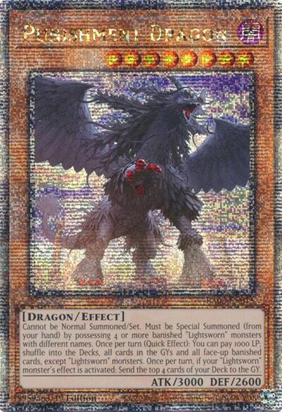 Punishment Dragon (Quarter Century Secret Rare) [RA03-EN015-QCSR]