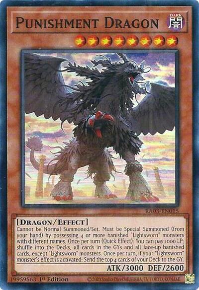 Punishment Dragon (Super Rare) [RA03-EN015-SuR]