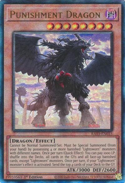 Punishment Dragon (Prismatic Ultimate Rare) [RA03-EN015-PUR]