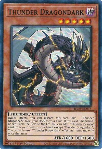 Thunder Dragondark (Super Rare) [RA03-EN018-SuR]