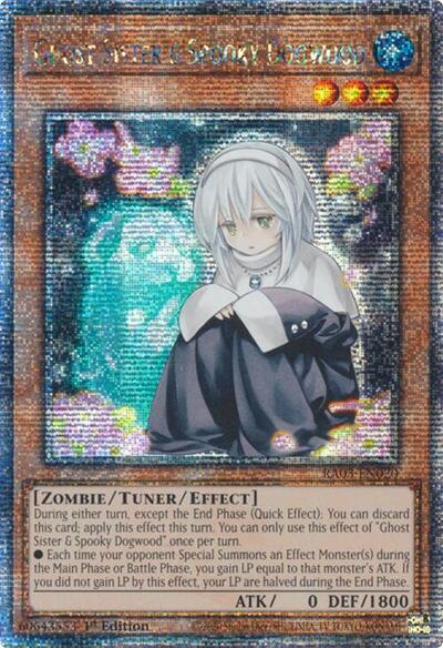 Ghost Sister & Spooky Dogwood (Quarter Century Secret Rare) [RA03-EN020-QCSR]