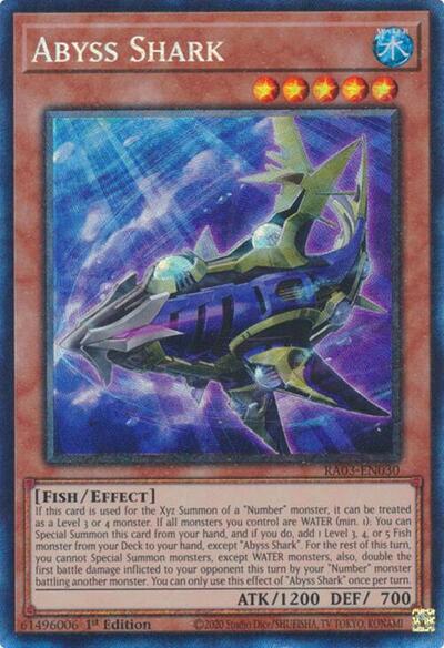 Abyss Shark (Prismatic Collector's Rare) [RA03-EN030-PCR]