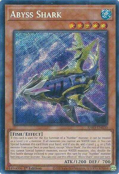 Abyss Shark (Secret Rare) [RA03-EN030-SeR]