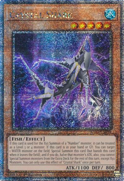 Crystal Shark (Quarter Century Secret Rare) [RA03-EN031-QCSR]