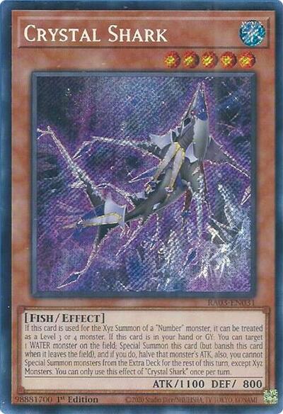 Crystal Shark (Secret Rare) [RA03-EN031-SeR]