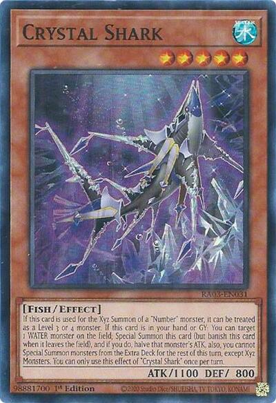 Crystal Shark (Super Rare) [RA03-EN031-SuR]