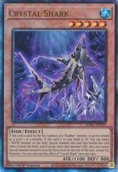 Crystal Shark (Prismatic Ultimate Rare) [RA03-EN031-PUR]